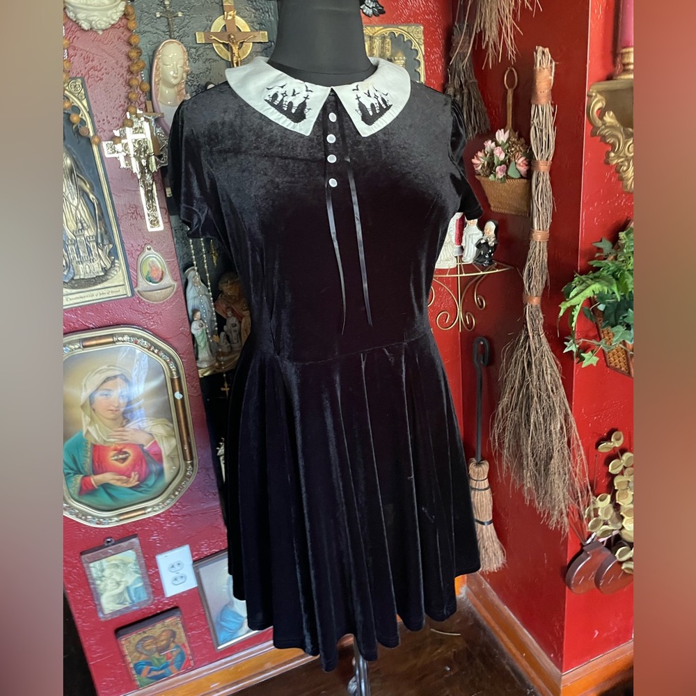 HellBunny haunted house dress